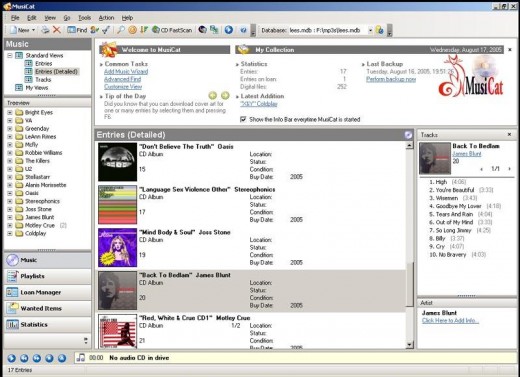 music cataloging software free